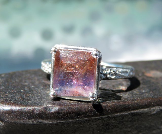 アイオライトサンストーン リング / Iolite Sunstone Ring l - ショップ NATSU WORKS リング・指輪 - Pinkoi