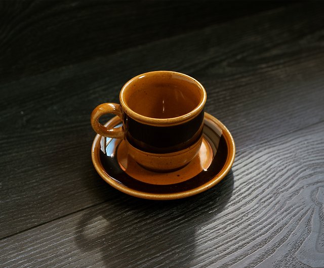【本物保証限定】フランス製アンティーク　エスプレッソ用　手書きコーヒーカップ　値下げしました コーヒー・ティーカップ