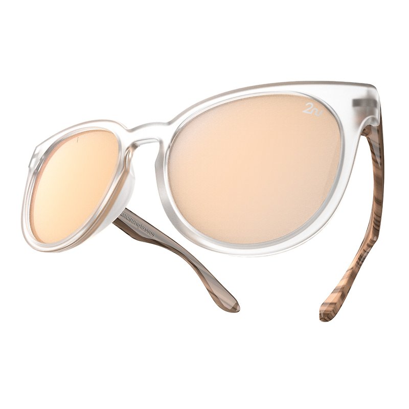 2NU - HALO 太陽眼鏡 - 眼鏡/眼鏡框 - 塑膠 粉紅色