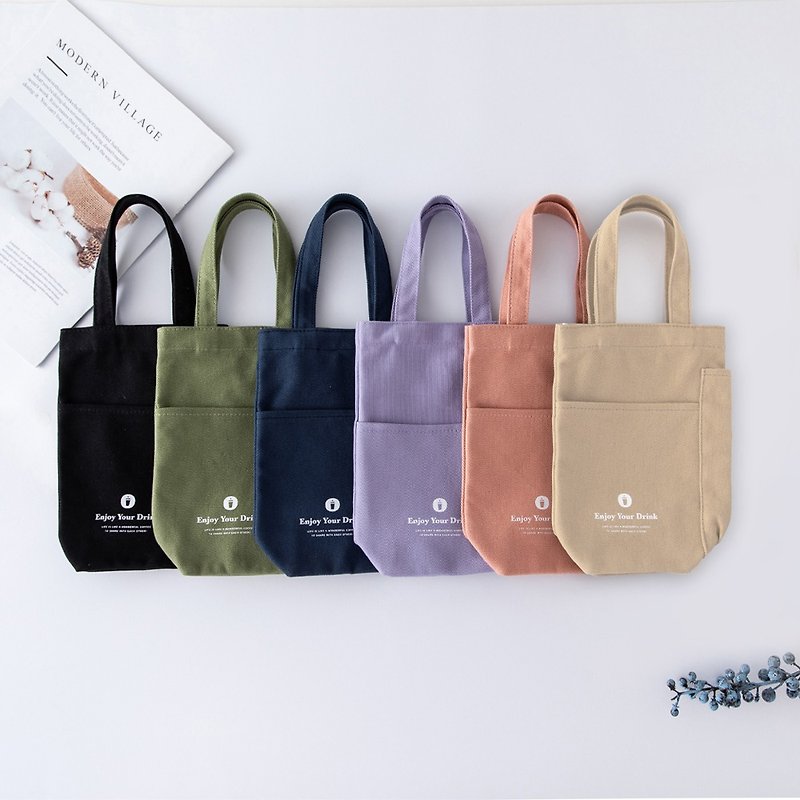 Oolabブランドの多機能キャンバスバッグ - トート・ハンドバッグ - その他の素材 多色