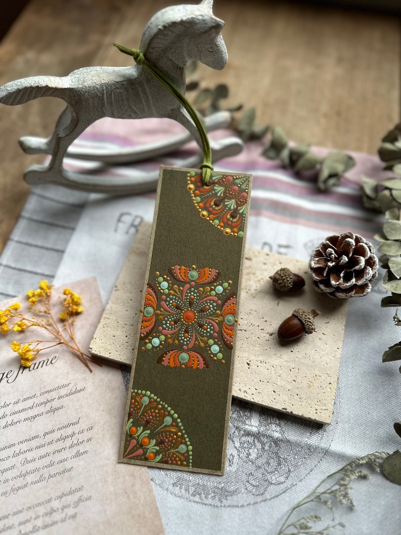 Gloria Mandala-customized bookmarks - Bookmarks - Paper Multicolor