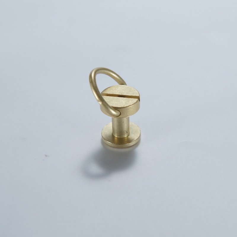 皮帶 皮帶頭 連接 對接手轉螺釘 黃銅色10個 20元/個-加購商品 - 皮帶/腰帶 - 其他金屬 金色