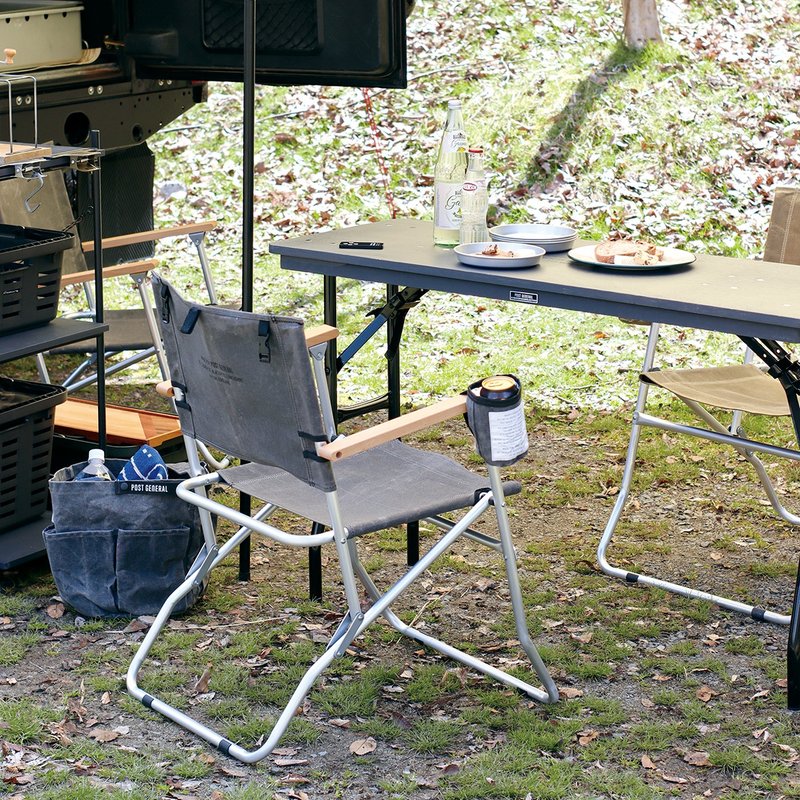 POST GENERAL Classic oil Wax cloth leisure chair-high seat version - Camping Gear & Picnic Sets - Other Materials 