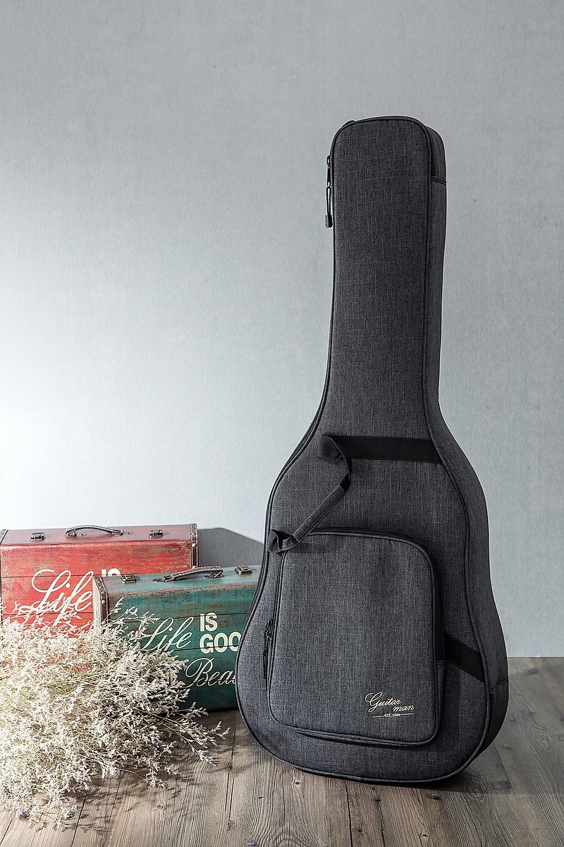 台湾オリジナルギターマン41インチオリジナル防水・耐摩耗性アコースティックギター超厚手ソフトボックス/厚手ピアノバッグ - ギター・楽器 - 防水素材 シルバー