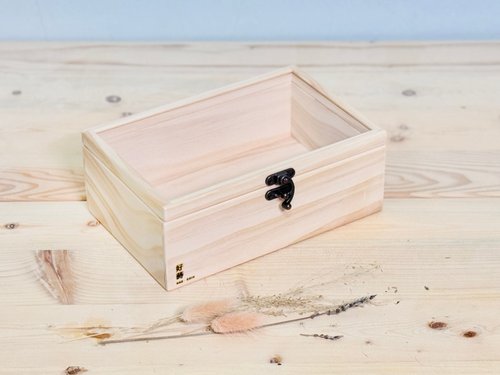 Gift 2 included] Rose Gold/dustproof jewelry earring storage box