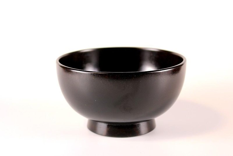 12cm cherry blossom bowl black slide - Bowls - Cotton & Hemp Black