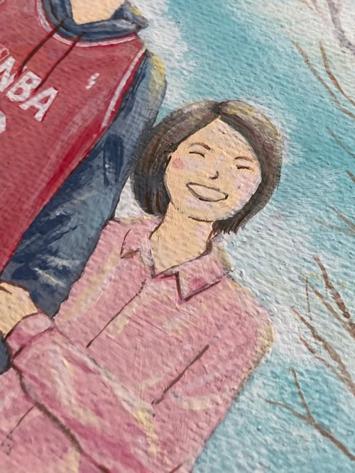 ギフト交換用にカスタマイズされたキャンバス絵画 - ショップ