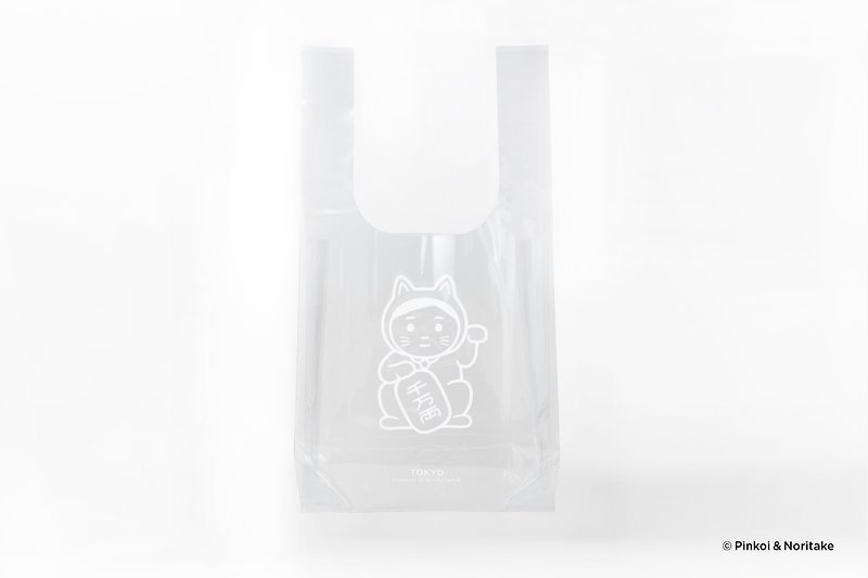 Pinkoi x Noritake PVC 透明手提袋 東京版 - 手提包/手提袋 - 塑膠 透明