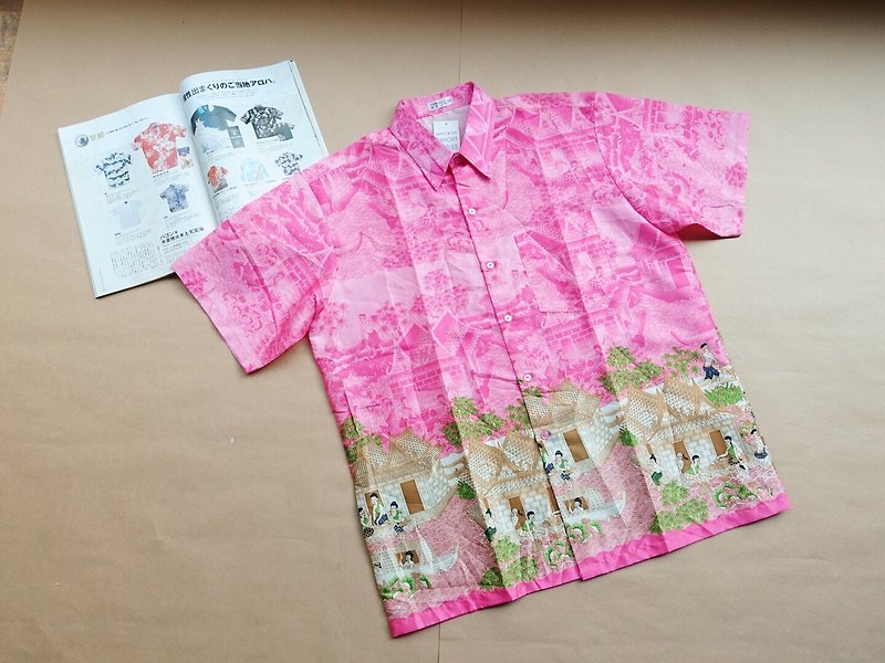 Vintage Shirt / 全新品部落生活 - 女襯衫 - 其他材質 粉紅色