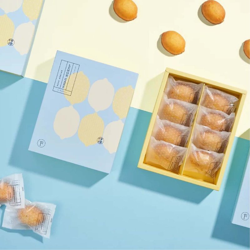【1%bakery】鮮綠檸檬蛋糕禮盒 - 蛋糕/甜點 - 其他材質 黃色
