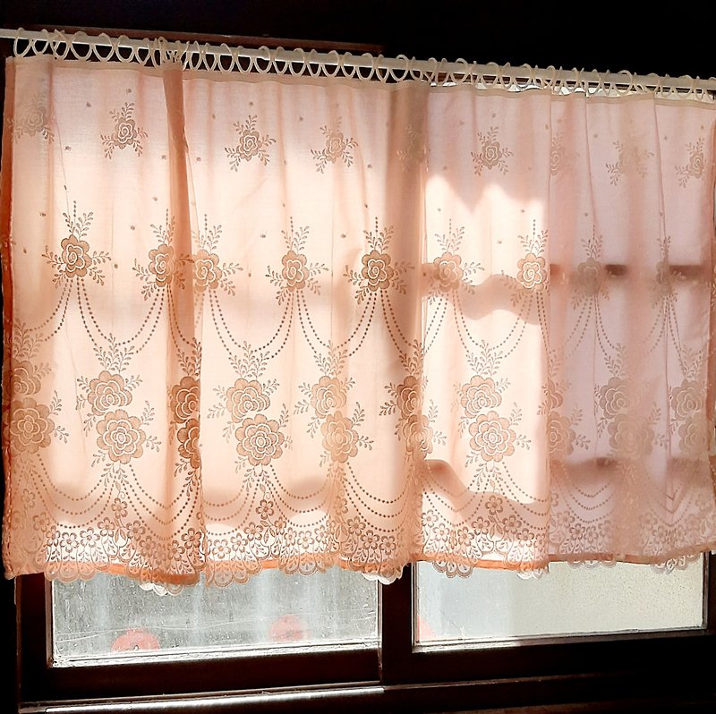 珠花裙擺窗簾 - 門簾 - 聚酯纖維 