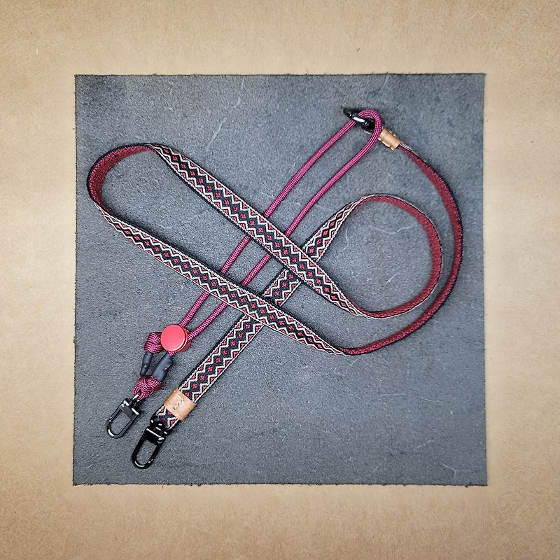 Phone Strap/Universal Strap/Detachable Strap - Lanyards & Straps - Other Man-Made Fibers Red