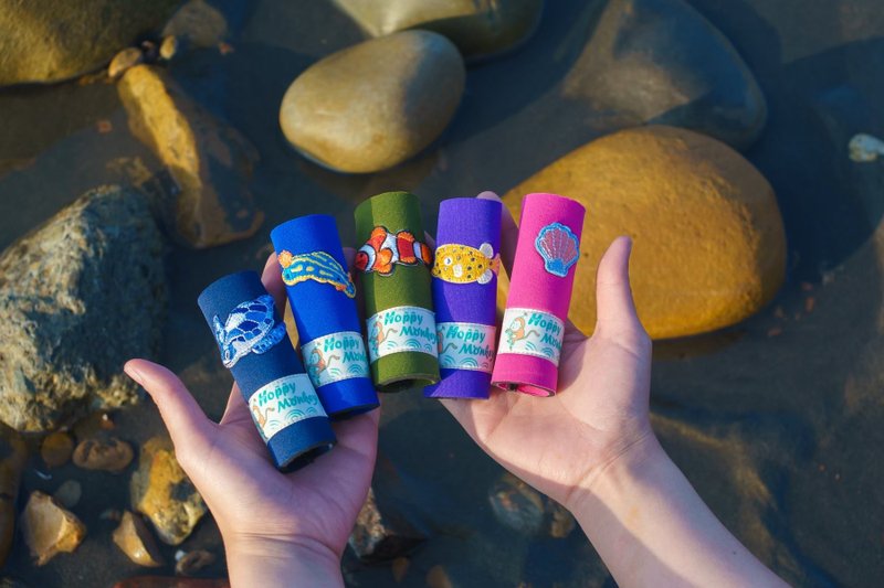 繽紛呼吸管套-海洋多多 - 其他 - 其他材質 銀色