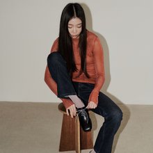 【MACMOC】Zena リボン サンダル ☆韓国人気☆ 予約注文 韓国製ハンドメイド MACMOC リボンニーサンダル NAVY