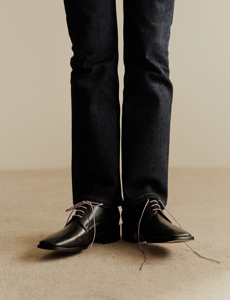 Re 35 ダービーシューズ - ブラック - オックスフォードシューズ - 革 ブラック