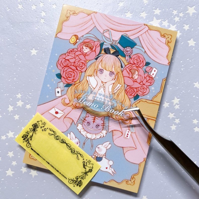 Alice's Story 54 Pattern Memo Book [Unsigned ver.] - สมุดบันทึก/สมุดปฏิทิน - กระดาษ 