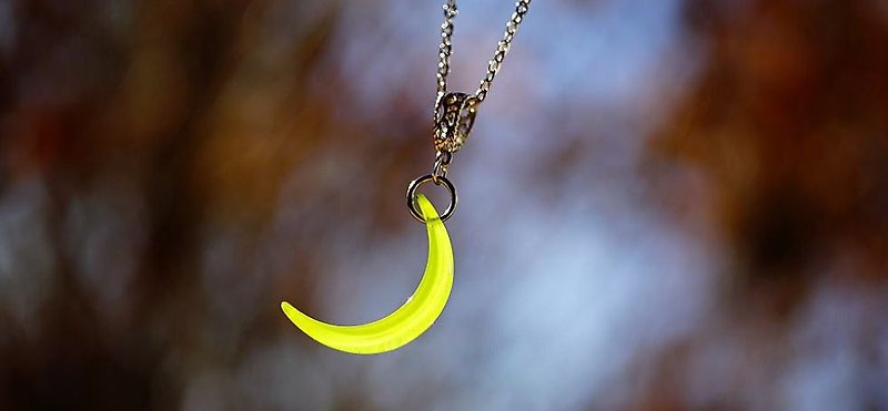 [Made to order] Selene's love --Fresh- - Necklaces - Glass Yellow