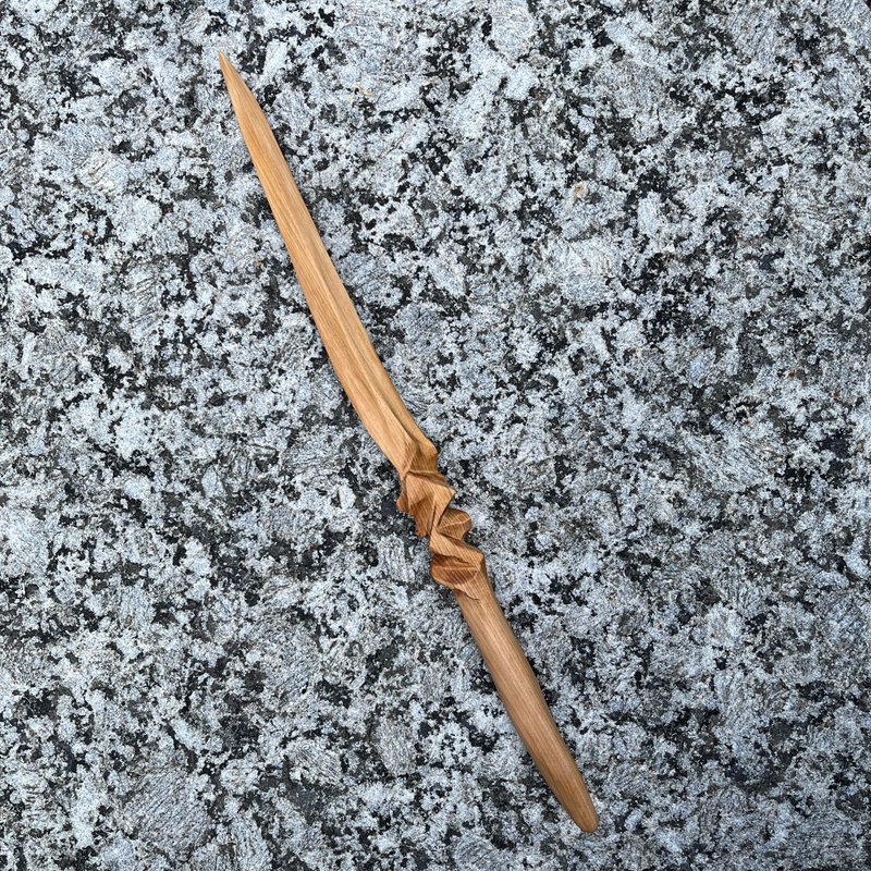 我製杖　魔劍　中翎　手工魔杖　台灣檜木　魔杖 - 擺飾/家飾品 - 木頭 卡其色