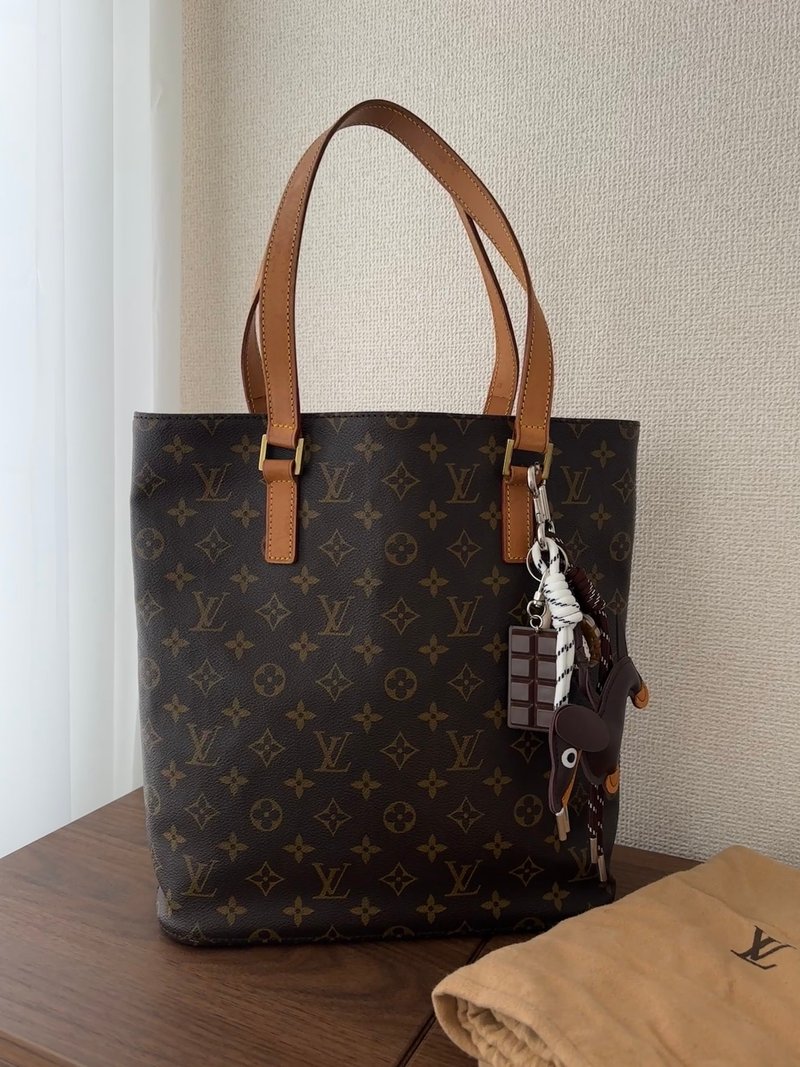 中古包 Louis Vuitton 路易威登 Monogram 老花 Tote - 手提包/手提袋 - 其他材質 咖啡色