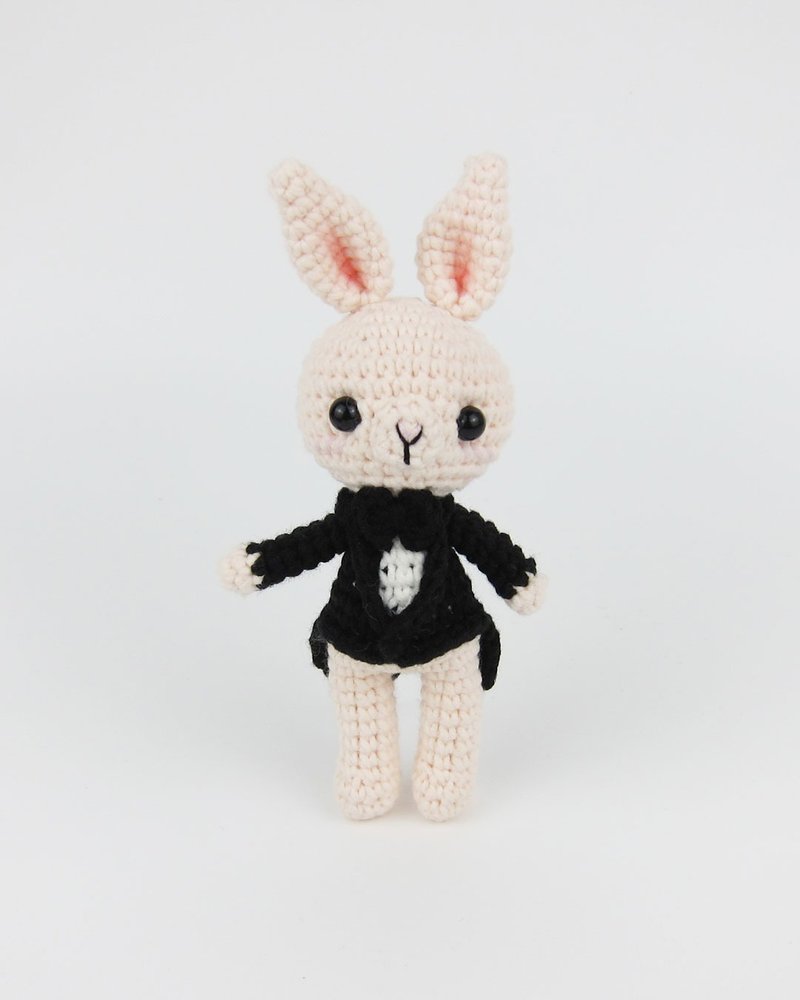 【動物偶】 紳士兔 燕尾服 兔子 - 玩偶/公仔 - 壓克力 白色