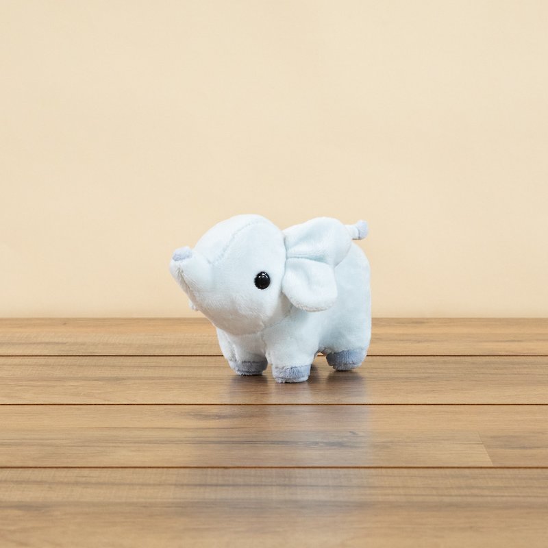 Mini Bellzi | Phanti the Elephant - Stuffed Dolls & Figurines - Other Man-Made Fibers Gray
