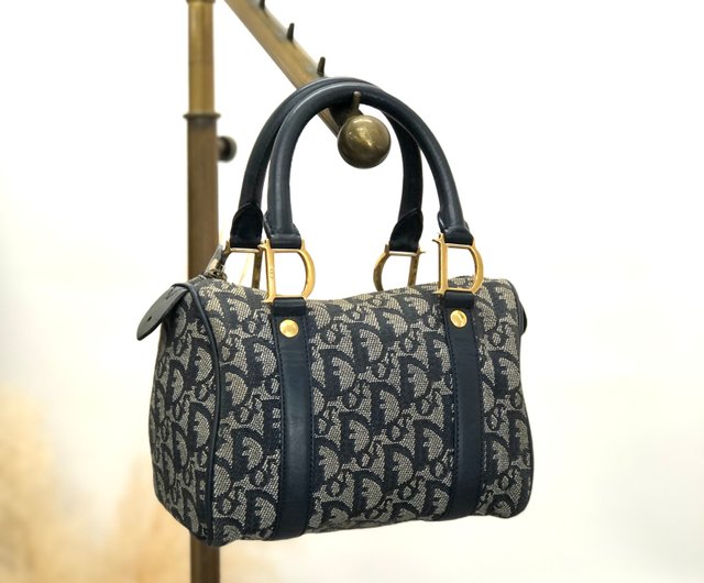 Christian Dior トロッター　ミニハンドバッグ Christian Dior トロッター ミニ ハンドバッグ ブラック