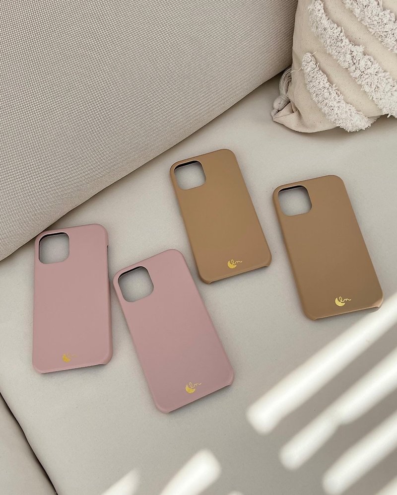Vegan leather iphone case : Bloom collection - เคส/ซองมือถือ - หนังเทียม สึชมพู