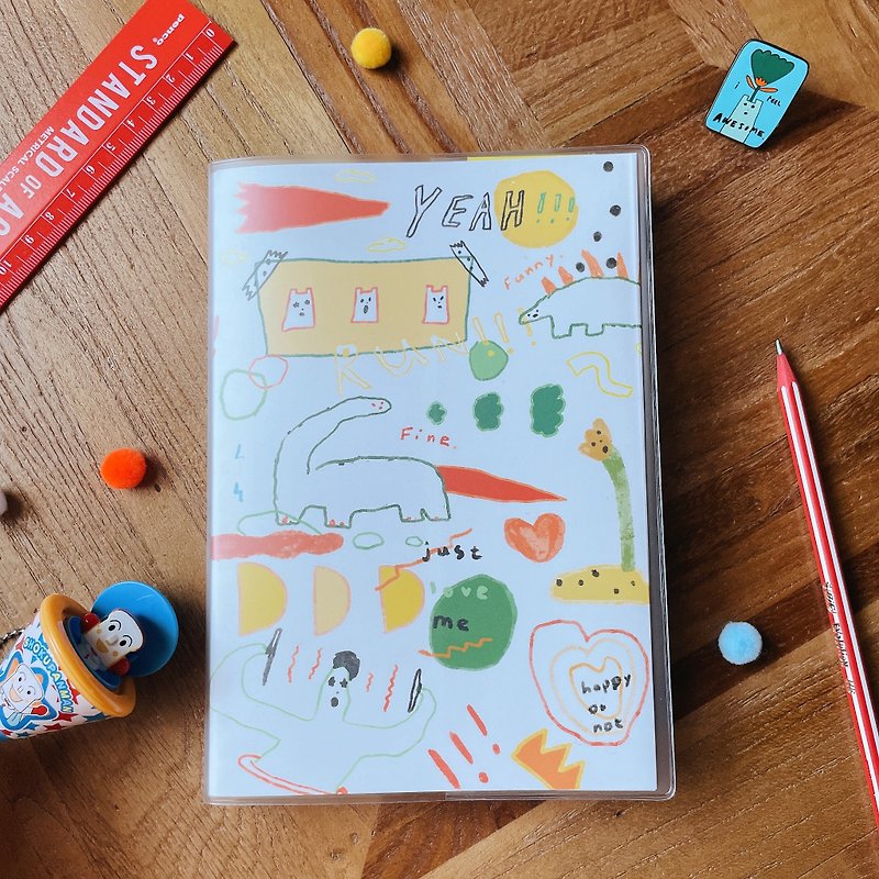 Little Painter | 永久カレンダー 時代を超越した絵本と教科書 - ノート・手帳 - 紙 ホワイト