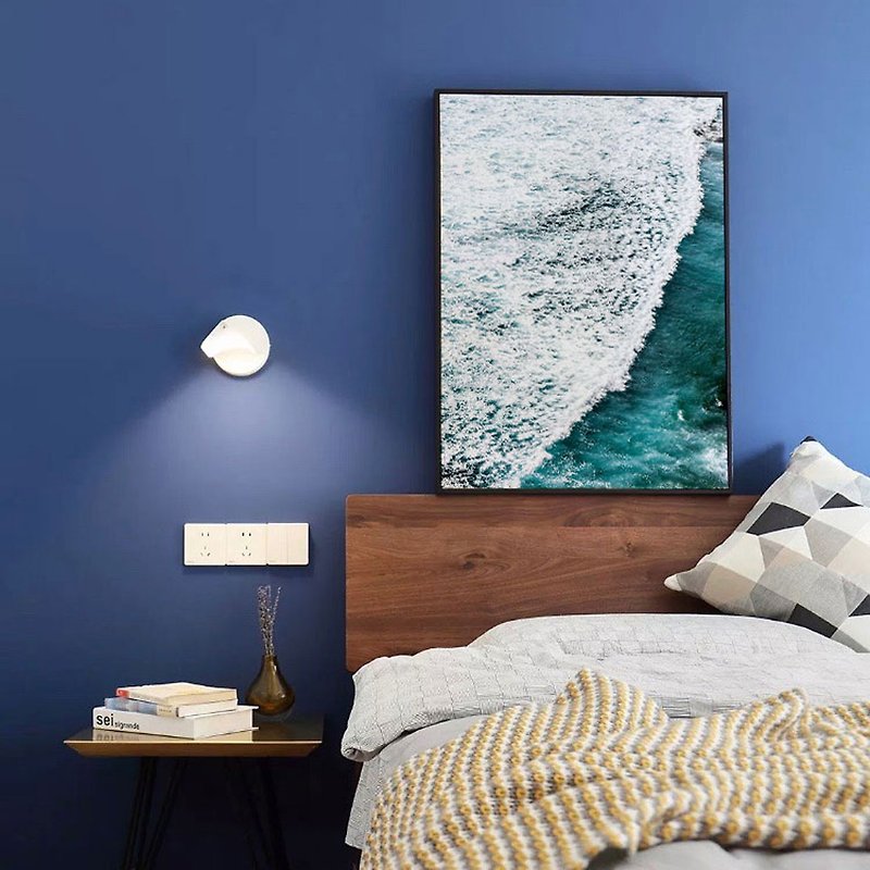 The tide-home decor, wall arts,Nordic paintings,Interior Design,hostel,tide,sea - Posters - Other Materials Multicolor