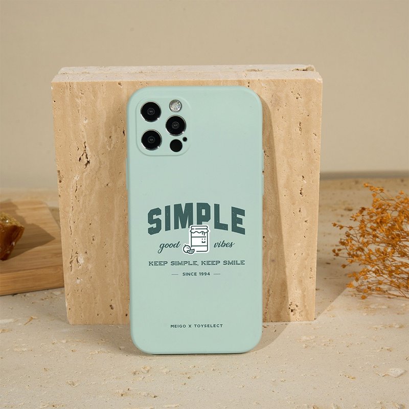 Meigo SIMPLE SMILE全包iPhone手機殼 - 手機殼/手機套 - 矽膠 多色