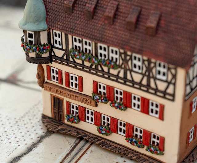 ドイツ、ローテンブルク薬局 高さ23cm - ショップ midene-tw