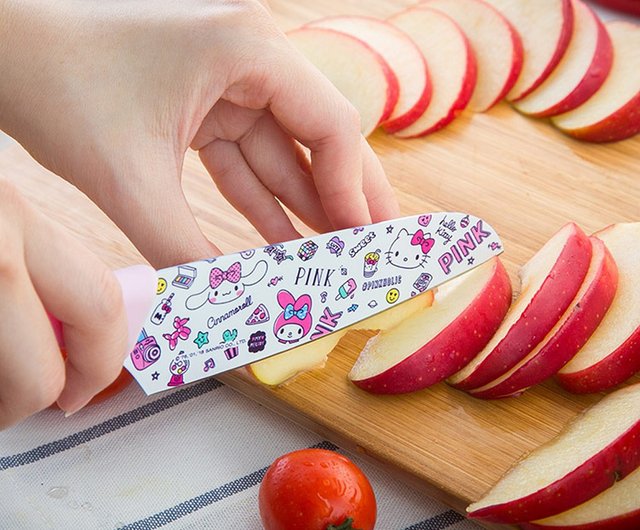 Out-of-print spot Sanrio authorized Pinkholic knife set-chef's