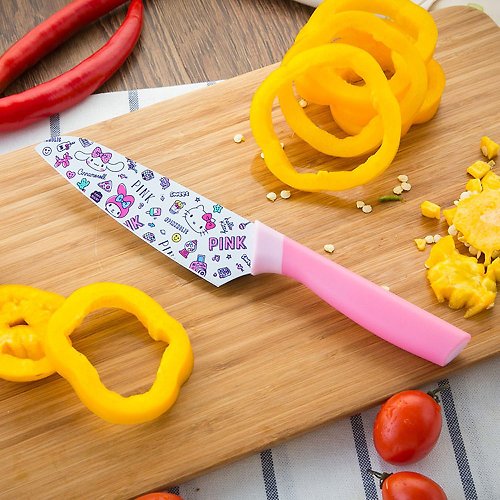 Out-of-print spot Sanrio authorized HelloKitty knife set-chef's