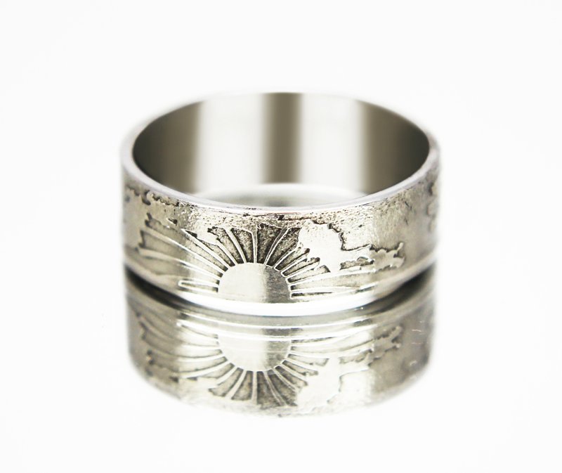 Transnistria Coin Ring 1 ruble 2020 coin rings for men coin rings for women - 戒指 - 其他金屬 
