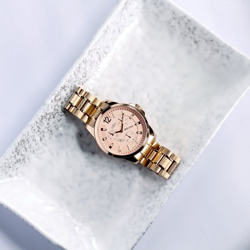 【PICONO】Glamour / Rose golden watch / SG-22901 - นาฬิกาผู้หญิง - โลหะ 