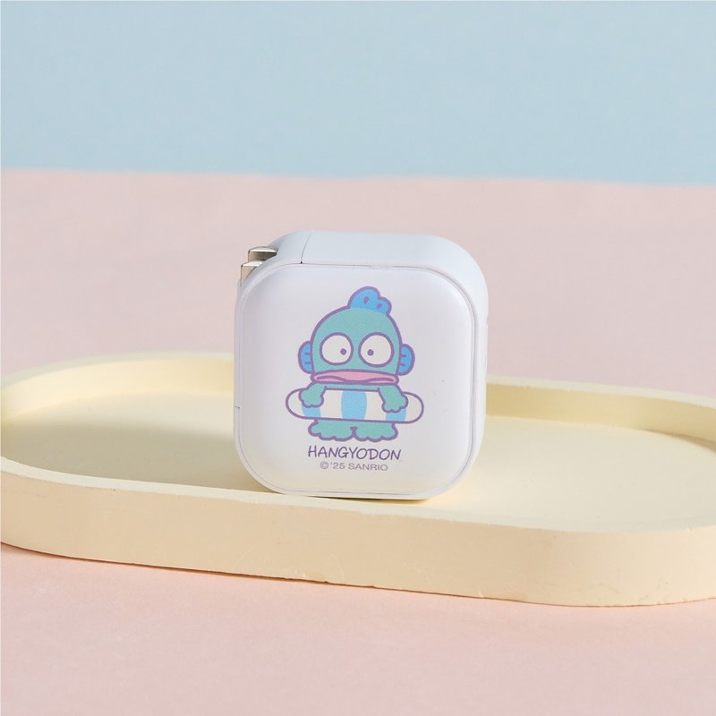 三麗鷗男團人魚漢頓與酷企鵝GaN 45W Type-C雙孔充電頭 - 科技小物 - 塑膠 多色