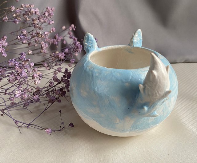 植木鉢 花入 陶芸 手作り陶器 - ショップ ツーもち-陶磁器 観葉