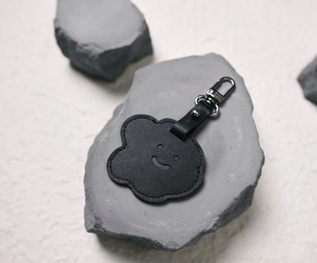 Xiba クロムなめしレザー マグネット キーホルダー AirTags