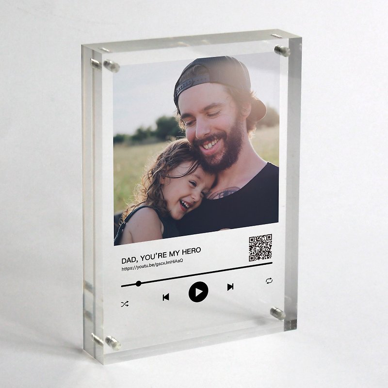 Customized Spotify Song Acrylic Frame Gift Mother Day&#x27;s Gift for Mom