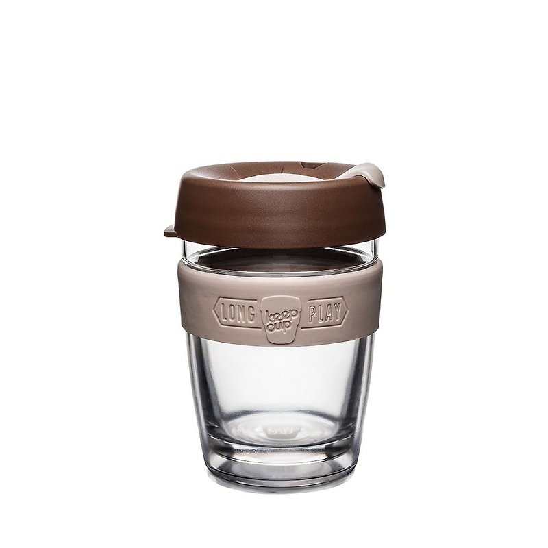 澳洲 KeepCup 雙層隔熱杯/咖啡杯/環保杯/外帶杯 M - 茶那堤 - 咖啡杯/馬克杯 - 玻璃 咖啡色