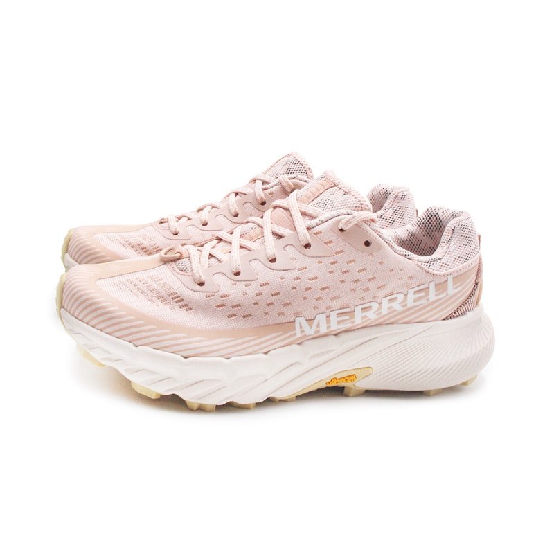 MERRELL AGILITY PEAK 5輕量戶外越野慢跑運動鞋 女鞋-淡粉色 - 女運動鞋/球鞋 - 其他材質 