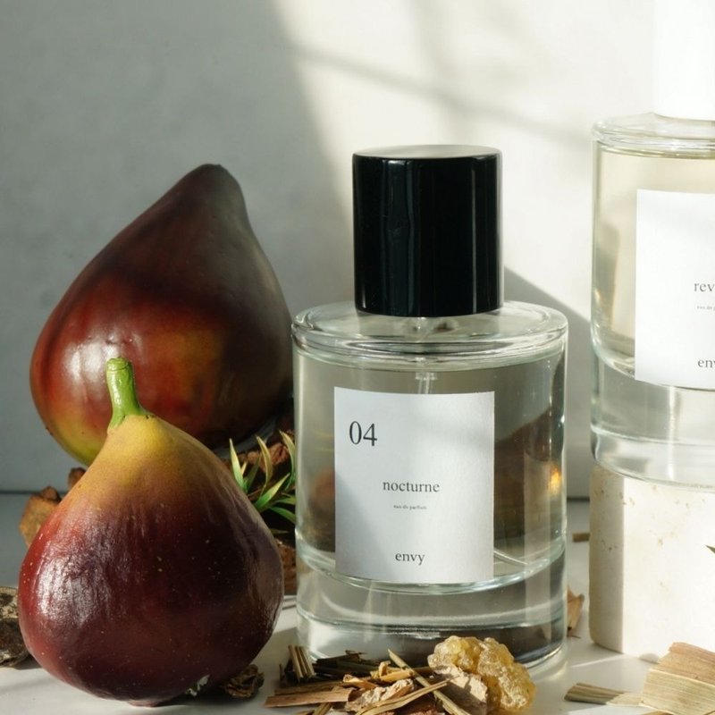 中性香水-04 nocturne 無花果夜曲 50ml 無花果葉 安息香 雪松 - 香水/香膏 - 其他材質 