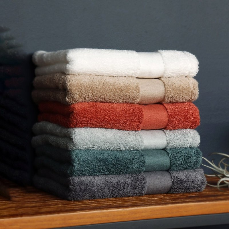 [Japanese Momoyuki] Imabari Pima cotton bath towel-6 colors in total - Towels - Cotton & Hemp 