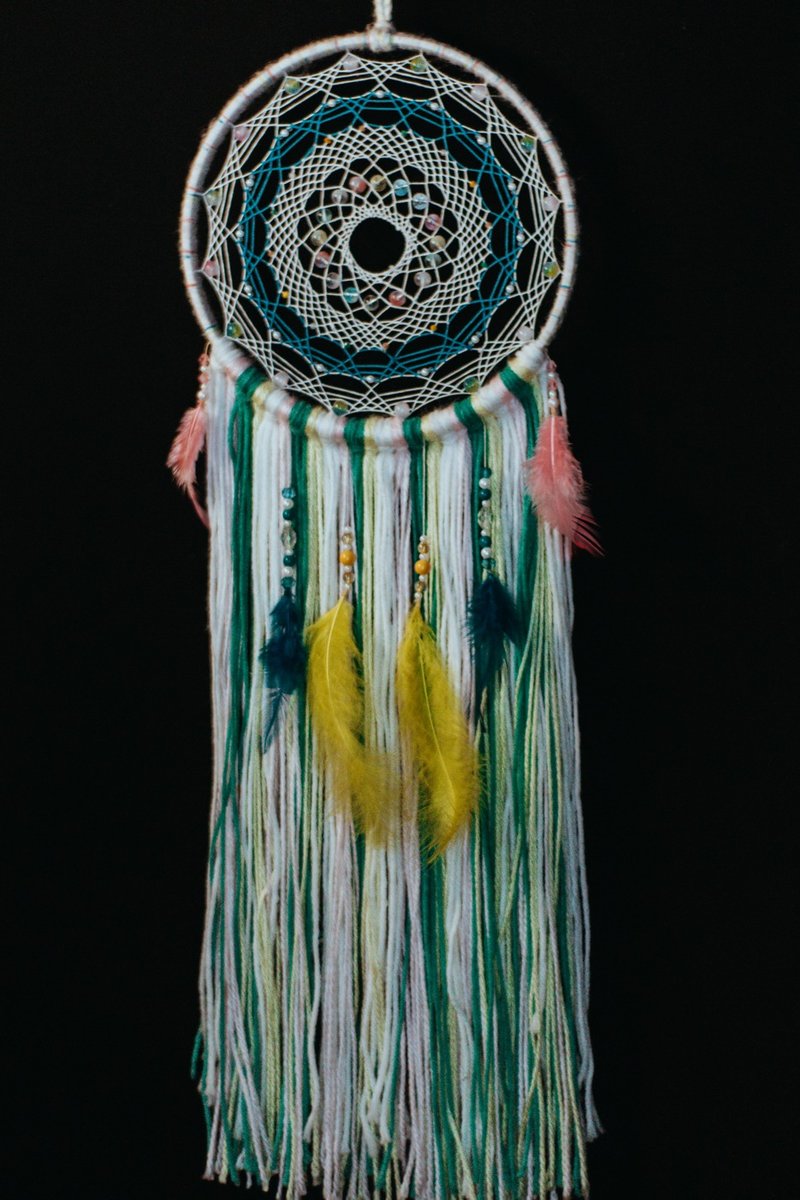 純手工捕夢網 Handmade Dreamcatcher－【嬰兒】 - 擺飾/家飾品 - 其他材質 白色