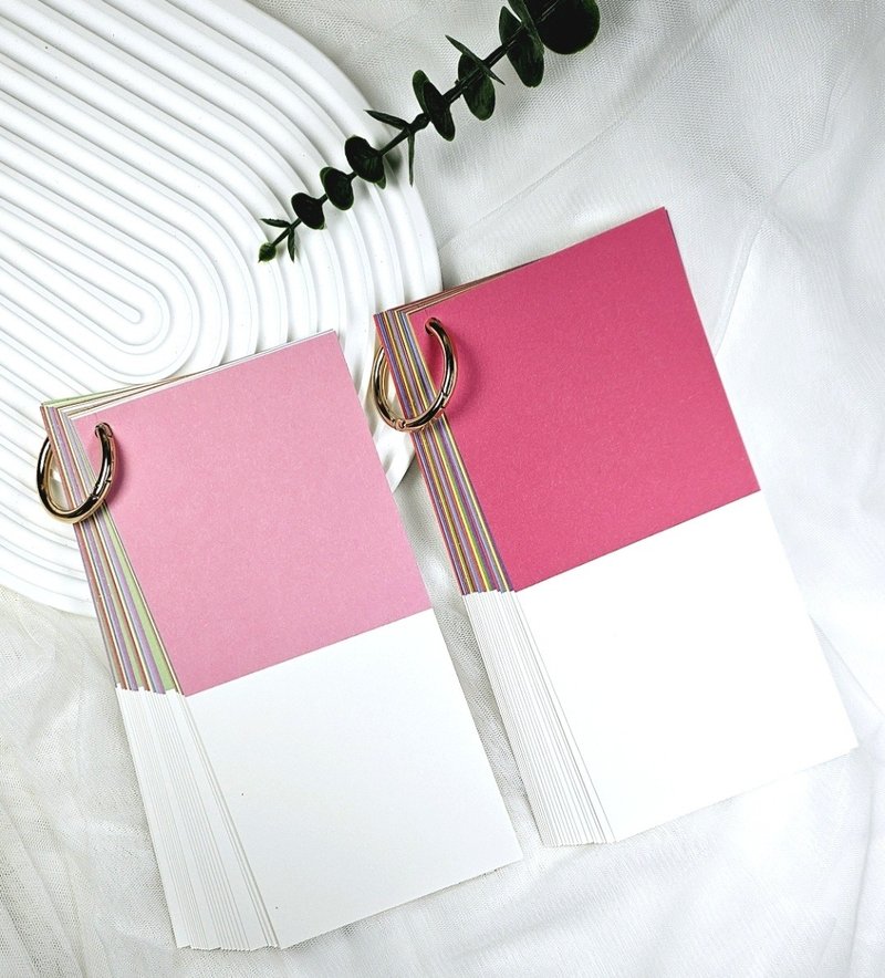 Half and Half Color Notebook - Notebooks & Journals - Paper Multicolor