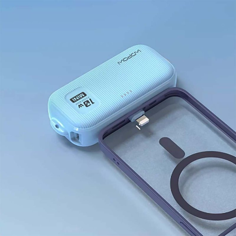 [Free Shipping] WOPOW Mini Power Bank Compact Capsule Pocket Power Bank 5000mAh - Chargers & Cables - Other Materials Multicolor