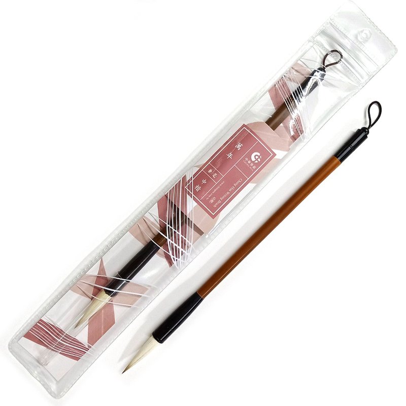 【Wannian Series】Jianmao Brush Medium Regular - Featured Brush Series - อุปกรณ์เขียนอื่นๆ - วัสดุอื่นๆ สีนำ้ตาล