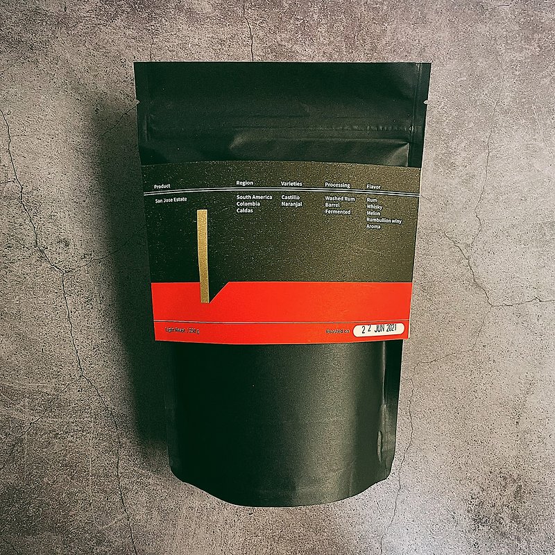 蘭姆酒桶水洗-哥倫比亞 / 咖啡豆 / 濾掛咖啡 / 自家烘焙咖啡 - 咖啡/咖啡豆 - 其他材質 咖啡色