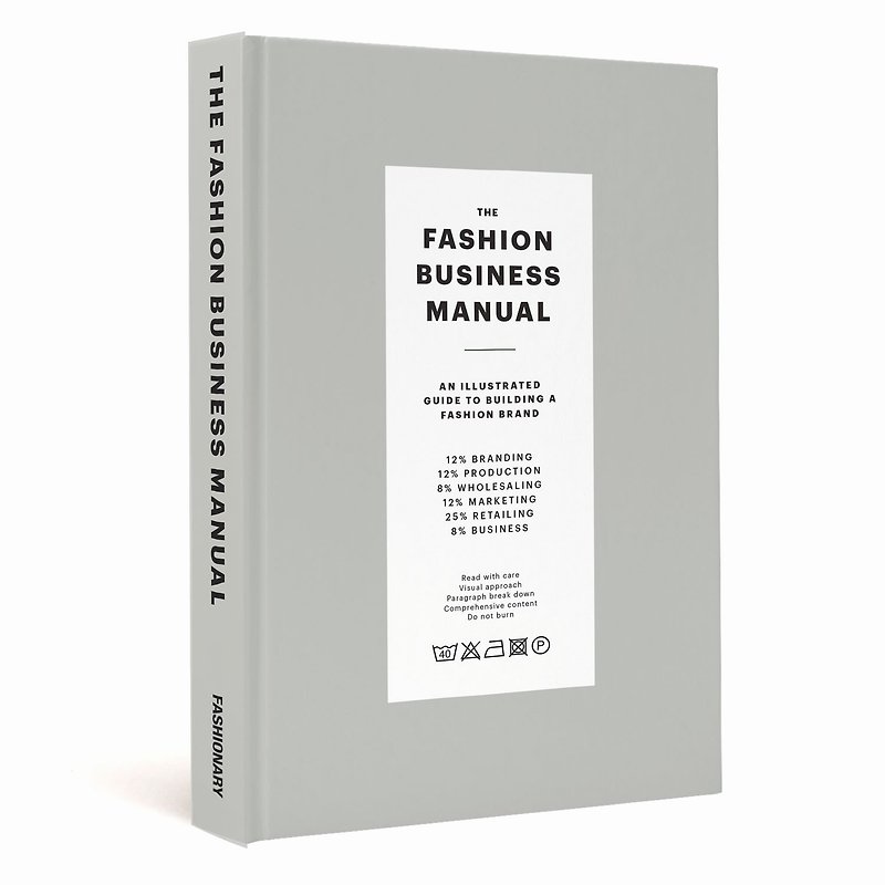 FASHIONARY - Introduction to Fashion Industry Seven Lessons - สมุดบันทึก/สมุดปฏิทิน - กระดาษ สีเทา