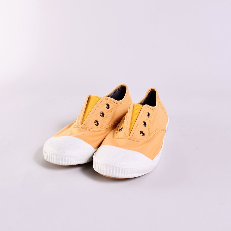 Zero code discount casual shoes FREE mango smoothie - รองเท้าลำลองผู้หญิง - ผ้าฝ้าย/ผ้าลินิน สีเหลือง